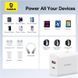 Мережевий зарядний пристрій Baseus Cube Fast Charger C+U 30W EU Moon White 501019866 фото 13