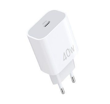 Мережевий зарядний пристрій WUW-C280 Type-C PD 40W charger 112833274 фото