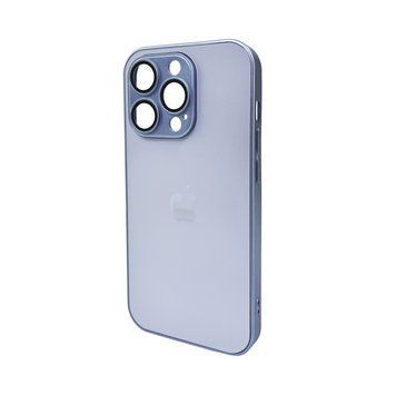 Чехол для смартфона AG Glass Matt Frame Color Logo for Apple iPhone 15 Pro Sierra Blue 931453991 фото