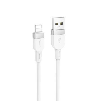 Кабель HOCO X109 Energy silicone charging data cable iP (L=1M) White 108338103 фото