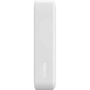 Внешний аккумулятор Baseus Magnetic Mini Wireless Fast Charge Power Bank 10000mAh 20W White 103364433 фото