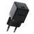 Мережевий зарядний пристрій з кабелем Baseus Palm Fast Charger 1C 20W EU Cosmic Black set USB-C to iP 20W 1m 732219389 фото