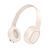 Бездротові накладні навушники HOCO W46 Charm BT headset Milky White 905066787 фото