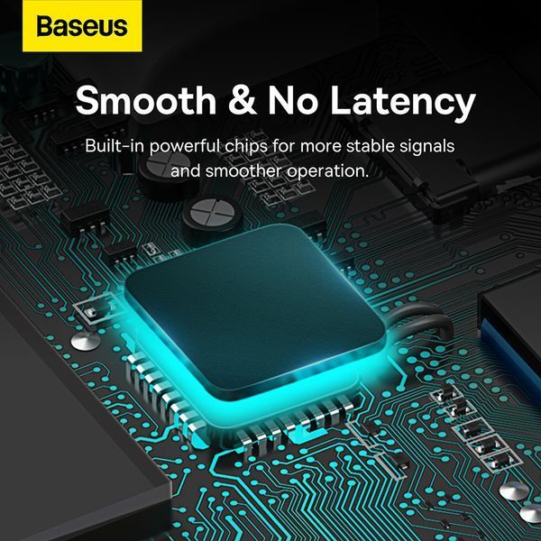 USB-хаб Baseus Lite Series 4-Port Type-C HUB Adapter (Type-C to USB 3.0*4) 25cm Black 289511547 фото
