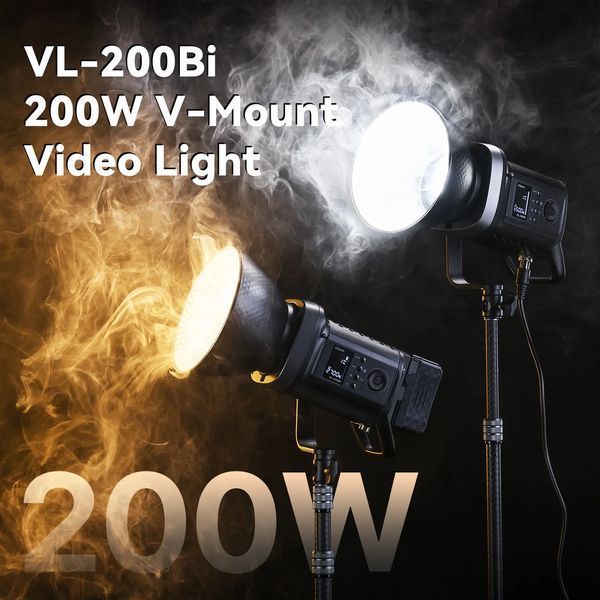 Відеосвітло Ulanzi Vijim 200W Bi-color Video Light (L079CNA1 VL-200Bi) (без блока живлення) 422286845 фото