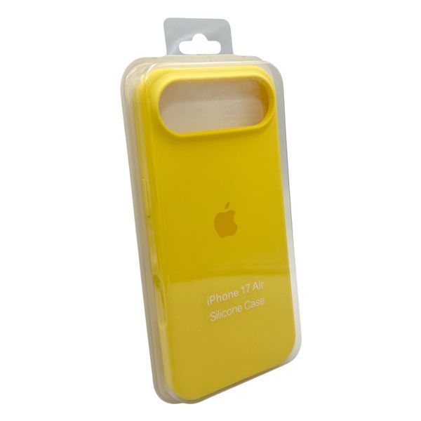 Чохол для смартфона Silicone Full Case AA Open Cam for Apple iPhone 17 Air 56,Sunny Yellow 319804501 фото