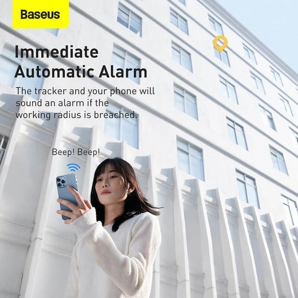 Трекер Baseus T2 Pro Smart Device Tracker White 315795437 фото