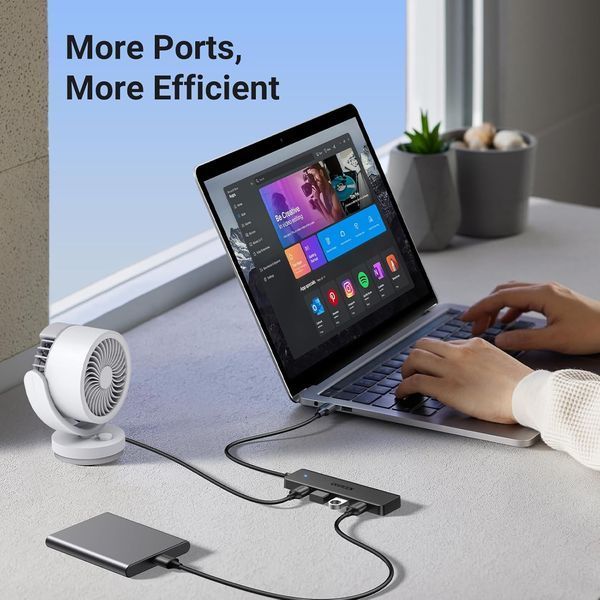 USB-хаб UGREEN 4-Port USB 3.0 Hub 1m 115002597 фото