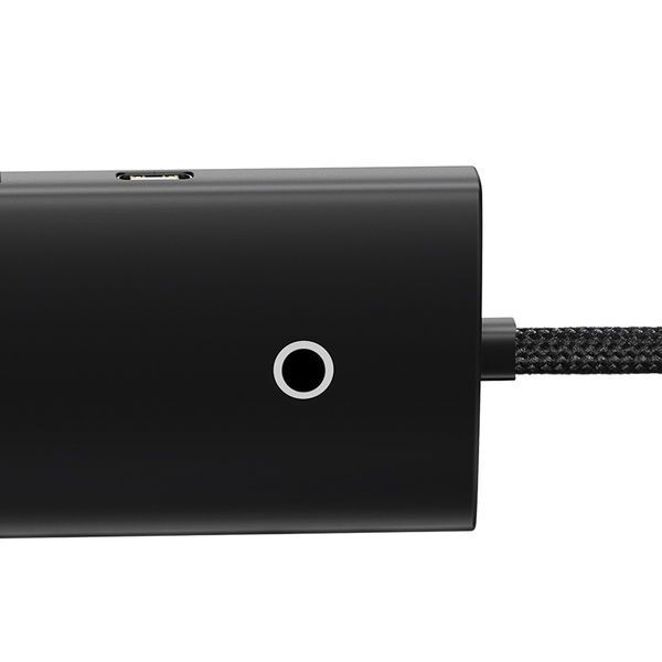 USB-хаб Baseus Lite Series 4-Port Type-C HUB Adapter (Type-C to USB 3.0*4) 25cm Black 289511547 фото