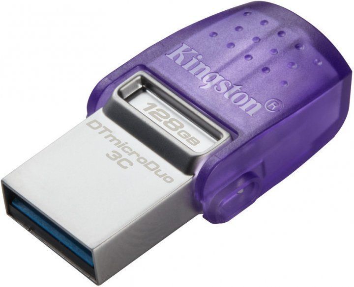 Флеш-накопитель Kingston USB 3.2 DT microDuo 3C 128GB (Type-A/Type-C) (200Mb/s) 561045947 фото