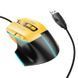 Миша HOCO GM31 Overlord luminous gaming wired mouse Black Yellow 105029179 фото 1
