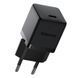 Мережевий зарядний пристрій з кабелем Baseus Palm Fast Charger 1C 20W EU Cosmic Black set USB-C to iP 20W 1m 732219389 фото 1