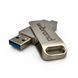 Портативний SSD Wibrand Wolf 1TB USB 3.2 Gen.2 Type-C/Type-A Read/Write 1000MB/s Silver 100242790 фото 4