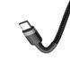 Кабель Baseus Cafule PD2.0 60W flash charging USB Type-C-Type-C (20V 3A)1M Grey+Black 107807791 фото 3
