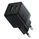 Мережевий зарядний пристрій Baseus Palm Fast Charger C+U 20W EU Cluster Black 416799591 фото 4