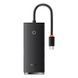 USB-хаб Baseus Lite Series 4-Port Type-C HUB Adapter (Type-C to USB 3.0*4) 25cm Black 289511547 фото 1