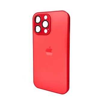 Чехол для смартфона AG Glass Matt Frame Color Logo for Apple iPhone 15 Pro Max Coke Red 707339802 фото