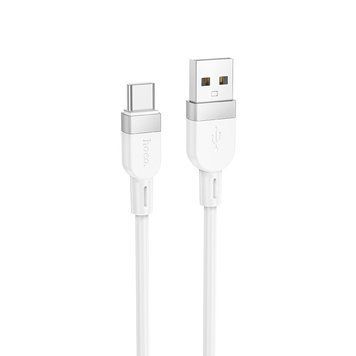 Кабель HOCO X109 Energy silicone charging data cable Type-C(L=1M) White 852271450 фото