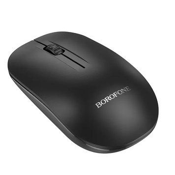 Маніпулятор миша BOROFONE BG14 Planet 2.4G business wireless mouse Black 101114245 фото