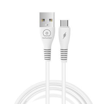 Кабель WUW-X195 USB Lightning 2,4А white 253092840 фото