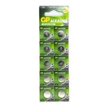 Батарейка GP A76/LR44/AG13 Alkaline (10шт) 845134154 фото