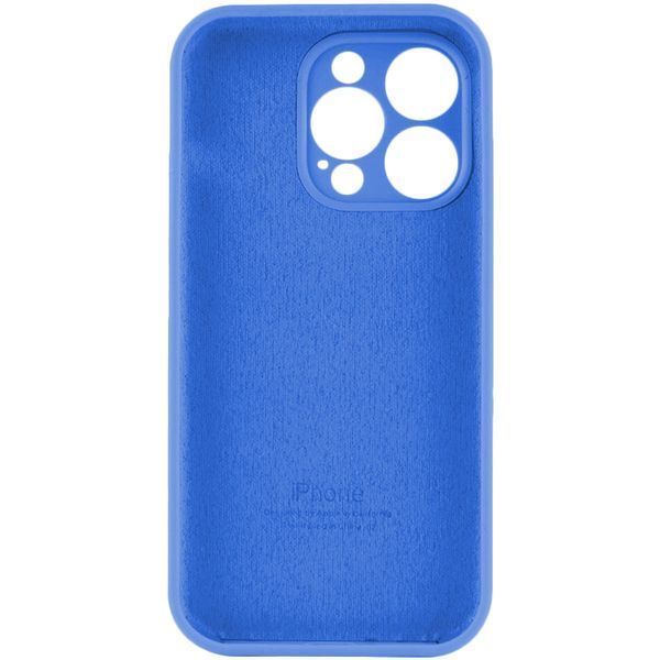 Чехол для смартфона Silicone Full Case AA Camera Protect for Apple iPhone 15 Pro 3,Royal Blue 199718191 фото