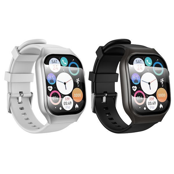 Смарт-годинник HOCO Y33 51mm. 200 mAh. Smart sports watch (call version) Silver 289690495 фото