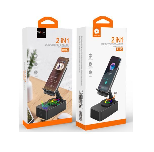 Портативна колонка WUW-R190, 5W, Black 911381624 фото