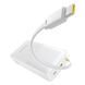 Зовнішній акумулятор Baseus Bipow 2 Digital Display Power Bank With Built-in USB-C Cable 20000mah 20W Moon White 401096116 фото 3