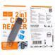 Кардридер HOCO HB45 Spirit 2-in-1 USB 2.0 card reader Metal Gray 125888113 фото 2