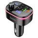 АЗП з FM-модулятором HOCO E62 Fast PD20W+QC3.0 car BT FM transmitter Black 743672688 фото 4