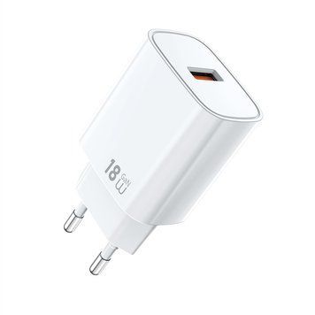 Мережевий зарядний пристрій WIWU 18W Essen GaN Fast Charger Wi-G006 EU White 937857661 фото