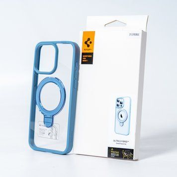 Чехол для смартфона Spigen AAA Magnetic Ring for Apple iPhone 14 Pro Light Blue 692715957 фото
