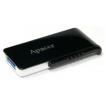 Флеш-накопитель Apacer USB 3.2 Gen 1 AH350 64Gb Black 108973529 фото