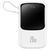 Зовнішній акумулятор Baseus Qpow Pro Digital Display Fast Charge Power Bank 10000mAh 20W iP Edition White（With: Simple charging cable Type-C 3A 0.3m W 541248520 фото