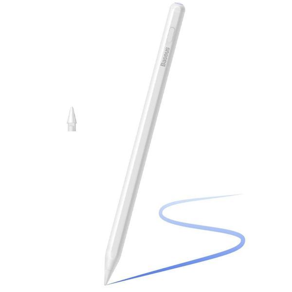 Стилус Baseus Smooth Writing 2 Series Dual Charging Stylus Active Wireless Version, Moon White 392176048 фото