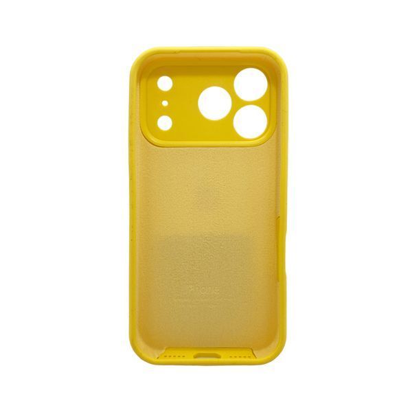 Чехол для смартфона Silicone Full Case AA Camera Protect for Apple iPhone 17 Pro Max 56,Sunny Yellow 740552623 фото