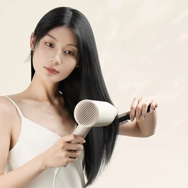 Фен Xiaomi Doco negative ion hair dryer soft and fast dry hair care Small Milk (Китайская вилка) 101535262 фото
