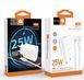Мережевий зарядний пристрій з кабелем WUW-T86L PD 25W fast charger + USB C to lighting set 431077738 фото 2