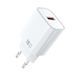 Мережевий зарядний пристрій WIWU 18W Essen GaN Fast Charger Wi-G006 EU White 937857661 фото 1