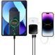 Зовнішній акумулятор Baseus Qpow Pro Digital Display Fast Charge Power Bank 10000mAh 20W iP Edition White（With: Simple charging cable Type-C 3A 0.3m W 541248520 фото 8