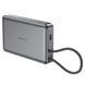 Зовнішній акумулятор ACEFAST M18-10000 PD20W/22.5W magnetic fast charging power bank with built-in cable Black 657278526 фото 3