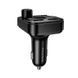 АЗП з FM-модулятором BOROFONE BC61 Ocean 45W(1A1C) car BT FM transmitter Black 177530380 фото 5
