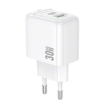 Мережевий зарядний пристрій BOROFONE BAS45A Potential PD30W+QC3.0 charger(EU) White 751252097 фото