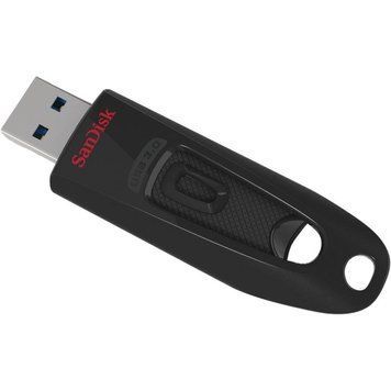Флеш-накопитель SanDisk USB 3.0 Ultra 256Gb (130Mb/s) Black 754905955 фото
