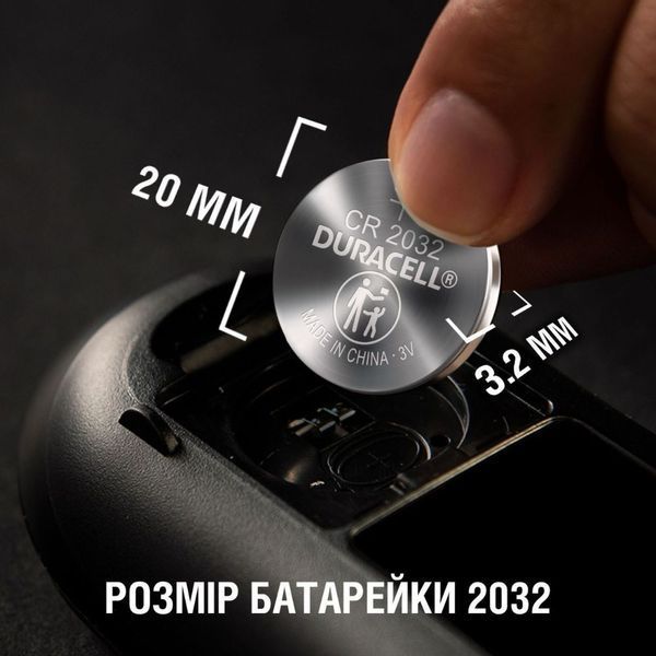 Батарейка Duracell CR2032 (5шт) 112482842 фото
