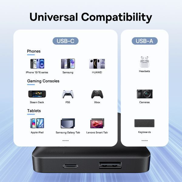 Зовнішній акумулятор Baseus EnerFill FP11 Power Bank 10000mAh 15W Cosmic Black (Includes Simple Type-C to Type-C Cable 20V/3A 30cm Black) 400726761 фото