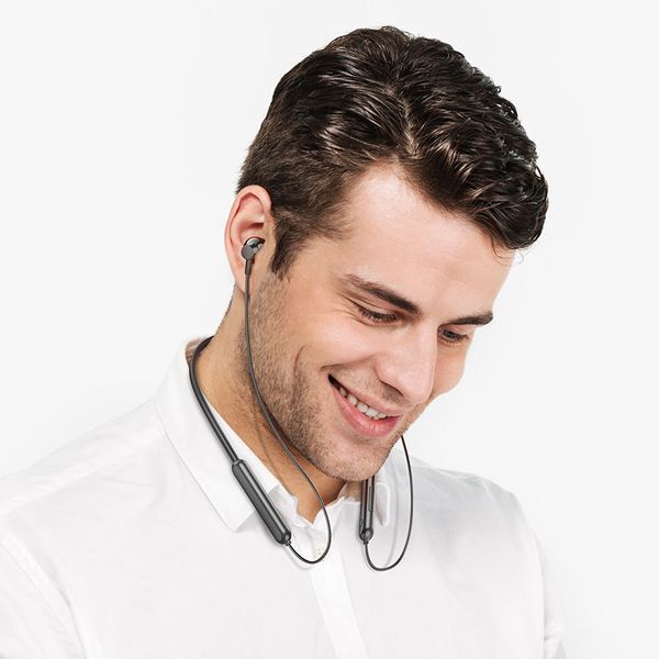 Беспроводные спортивные наушники HOCO ES67 Perception neckband BT earphones Black 495208662 фото