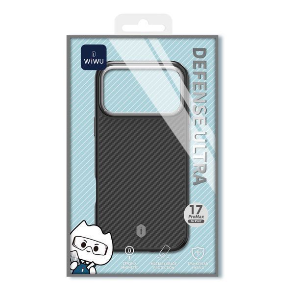 Чохол WIWU Defense Ultra DCC-205 for iP17 Pro 6.3 Black 413105957 фото