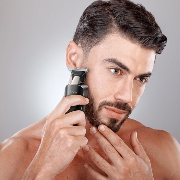 Машинка для стрижки HOCO HP23 Diamond engraving electric hair clipper Black 262703388 фото